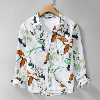 Camisa Casual Ancha Versátil para Hombre - Image 8