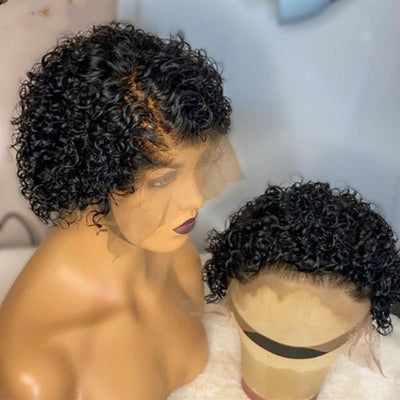 Cabello Rizado Corto Afro para Mujeres - Textura Natural - Image 6