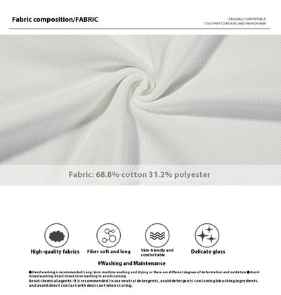 Playera Cuello Henley Básica de Color Sólido para Verano - Image 21