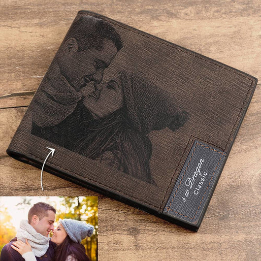 Billetera Corta para Hombre con Foto Grabada en Acabado Esmerilado - Image 15