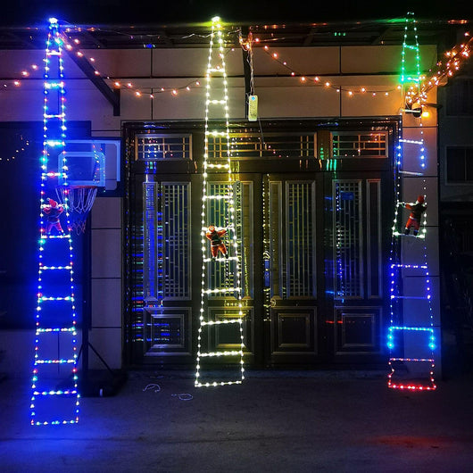 Escalera LED Navideña Impermeable para Decoración Exterior - Image 17