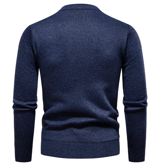 Suéter Tejido Cuello Redondo Cálido y Casual para Hombre - Image 24