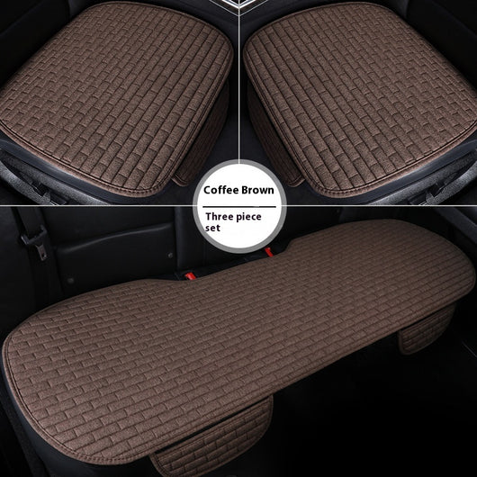 Juego de 3 Cojines de Lino para Asiento de Auto - Image 19