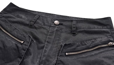 Pantalones Casuales Retro con Corte Tridimensional - Image 9