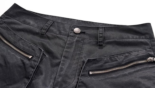 Pantalones Casuales Retro con Corte Tridimensional - Image 9