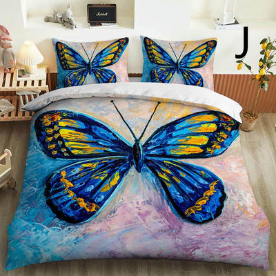 Juego de Edredón Tres Piezas Colección Mariposas - Image 5