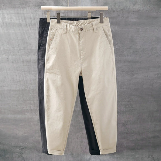 Pantalones Casuales Slim Fit Ligeros para Hombre - Perfectos para Verano - Image 7