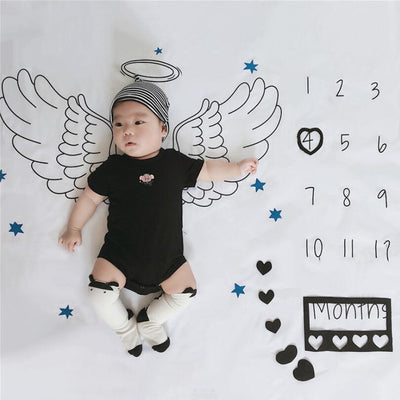 Manta de Hitos del Bebé con Fotos Personalizables - Image 22