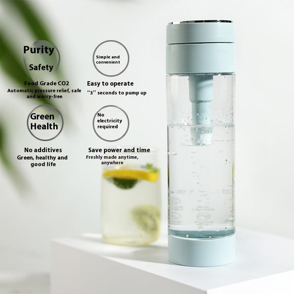 Máquina Carbonatadora de Agua Portátil para Hogar y Negocios