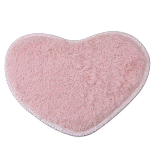 Tapete de Lana y Seda en Forma de Corazón para Dormitorio - Image 12