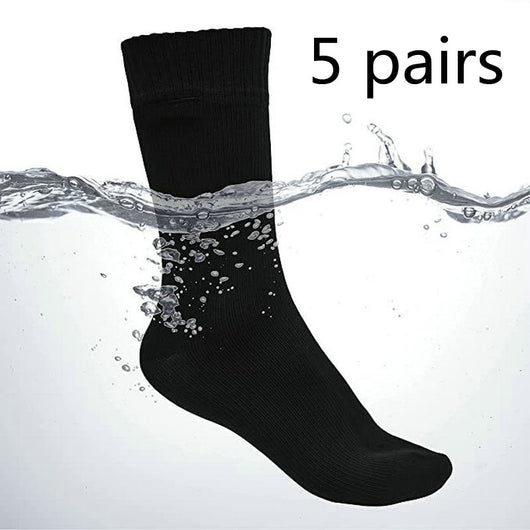 Calcetines Impermeables Gruesos de Algodón Transpirable para Hombre - Otoño e Invierno - Image 18