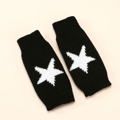 Guantes de Lana Acrílica con Estrella Oversleeve para Otoño e Invierno - Image 3