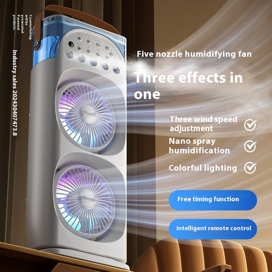 Ventilador Humidificador de Gran Capacidad con 5 Modos de Pulverización - Image 7
