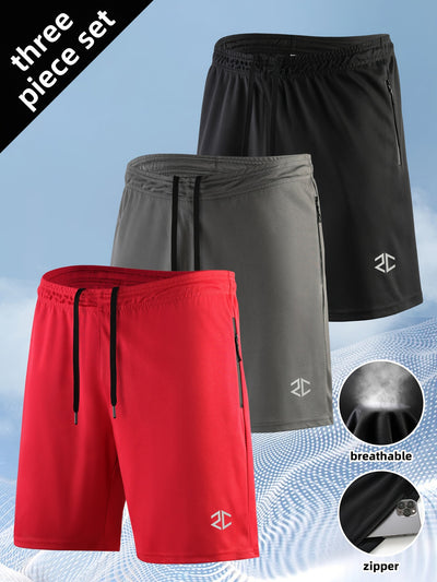Shorts Deportivos Hombre Secado Rápido con Bolsillos Cremallera - Image 12