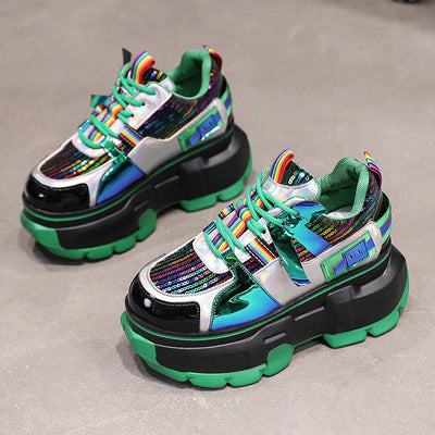 Zapatos de Moda para Mujer con Cordones - Estilo Trendy Versátil - Image 13