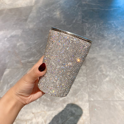 Taza Térmica de Acero Inoxidable con Diamantes - Vaso Premium Multifuncional para Oficina - Image 6