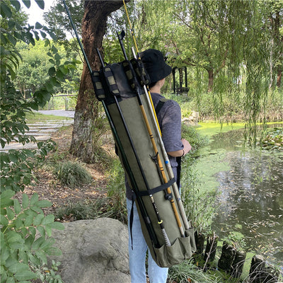 Bolsa Cilíndrica para Caña de Pescar y Equipo de Pesca - Image 10
