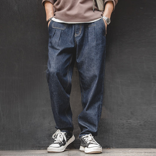 Jeans Sueltos con Cintura Elástica Lavados - Image 11