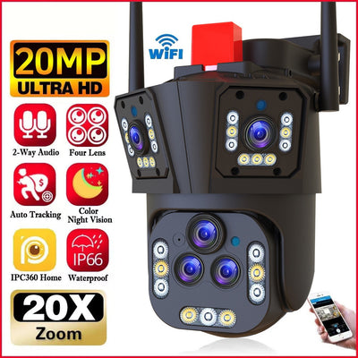Sistema de Vigilancia Exterior 4 Megapíxeles con Triple Pantalla - Image 5