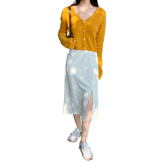 Falda Midi Elegante con Abertura Lateral - Image 4