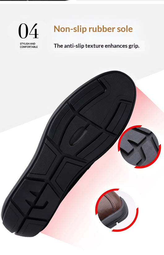 Zapatos Casuales de Cuero Transpirable para Hombre con Suela Suave - Image 20