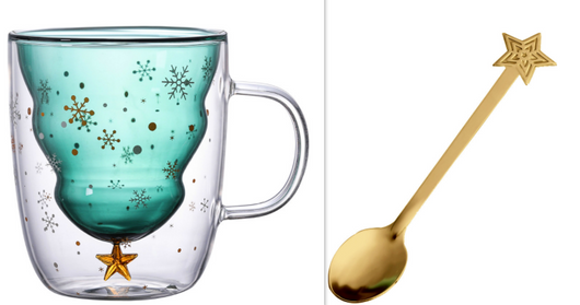 Vaso Navideño de Doble Pared en Vidrio Borosilicato - Image 15