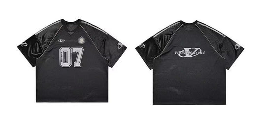 Polo Deportivo Mesh Estilo Universitario para Verano - Image 13
