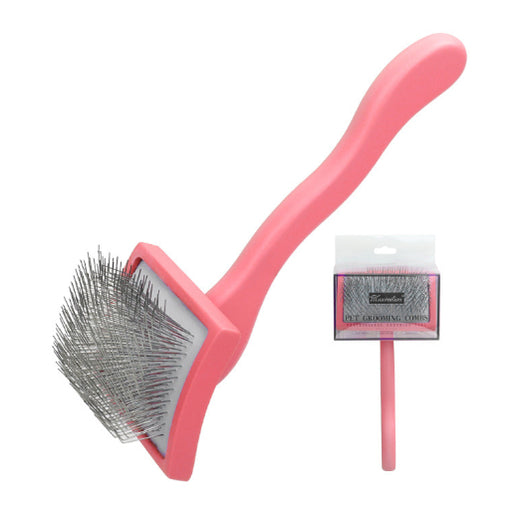 Peine Deslanador de Madera con Cuchilla de Aire y Aguja para Mascotas - Image 3