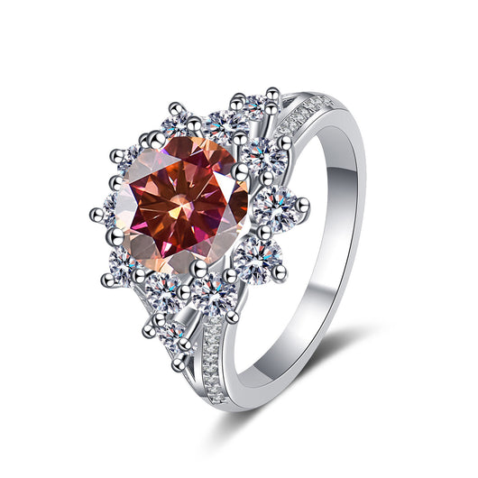 Anillo de Plata 925 con Moissanita de 3 Quilates - Lujo Asequible para Mujer - Image 6