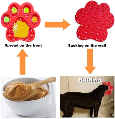 Tapete Masticable Antiestrés para Perros con Ventosas - Comedero Lento y Almohadilla Lamer - Image 7