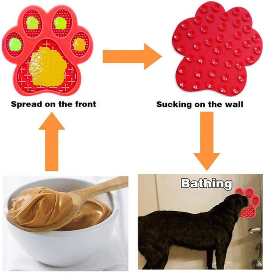Tapete Masticable Antiestrés para Perros con Ventosas - Comedero Lento y Almohadilla Lamer - Image 7
