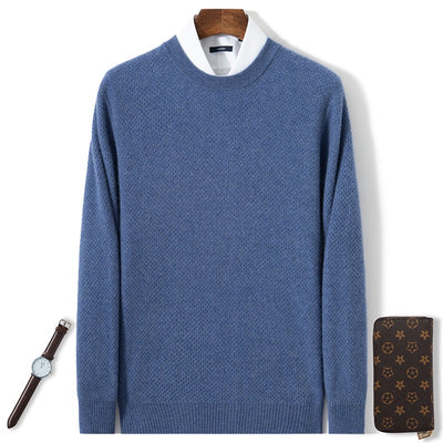 Suéter de Cachemira para Hombre con Corte Holgado - Image 20