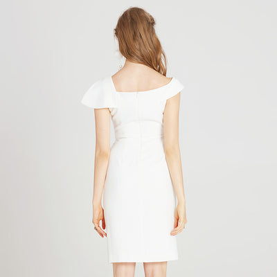 Vestido Blanco con Abertura Lateral - Image 10