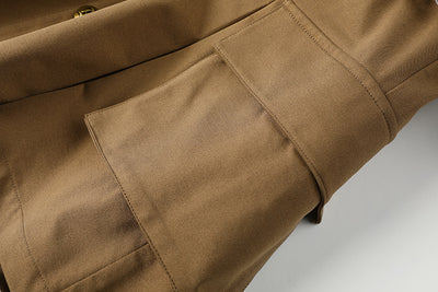 Vestido Camisero Urbano con Cinturón para Mujer - Estilo Casual Profesional - Image 9