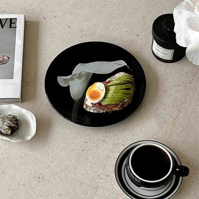 Plato de Cerámica Redondo Premium para Comedor