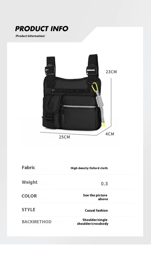 Chaleco de Trabajo Funcional con Bolsa Pectoral y Reflectivos - Image 34