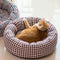 Cama Cálida para Gatos tipo Huevo con Cojín Removible y Lavable
