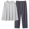 Pijama de Algodón 100% para Hombre con Manga Larga y Pantalón Largo