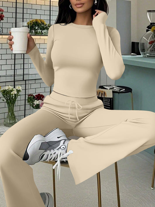 Conjunto Deportivo Clásico: Camiseta Manga Larga y Pantalón - Image 12