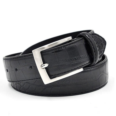 Cinturón Casual para Hombre con Hebilla de Pasador y Patrón Decorativo - Image 2