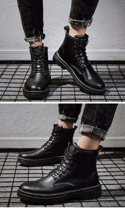 Zapatillas Altas Plataforma para Hombre - Estilo Casual Urbano - Image 16