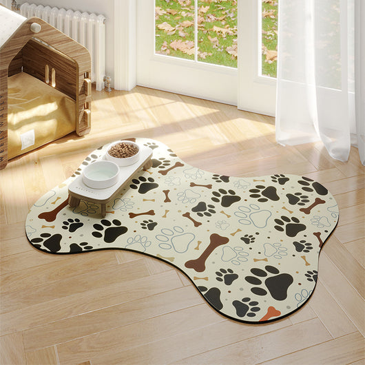 Tapete Absorbente para Comedero de Mascotas - Antideslizante y Lavable - Image 21