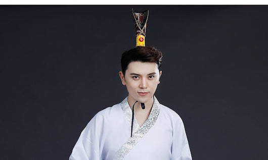 Traje Tang Primavera Otoño - Ropa Tradicional China para Hombre - Image 29