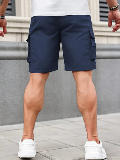 Shorts Cargo Deportivos Hombre Verano Sueltos Ligeros - Image 22