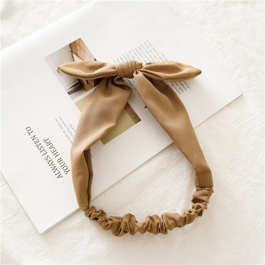 Diadema Elástica con Orejas de Conejo - Accesorio Versátil para Cabello - Image 9