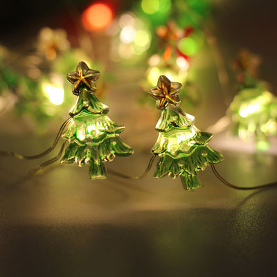 Adornos Navideños Luminosos - Campanas, Renos y Hojas de Arce con Luz LED - Image 3