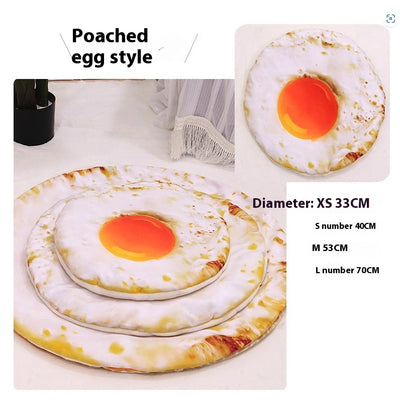 Cama Térmica 3D para Mascotas - Diseño Pizza, Aguacate y Tostada - Image 29