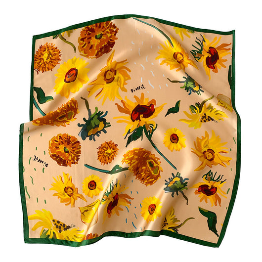 Pañuelo Vintage Girasol para Mujer - Estilo Clásico y Elegante - Image 5