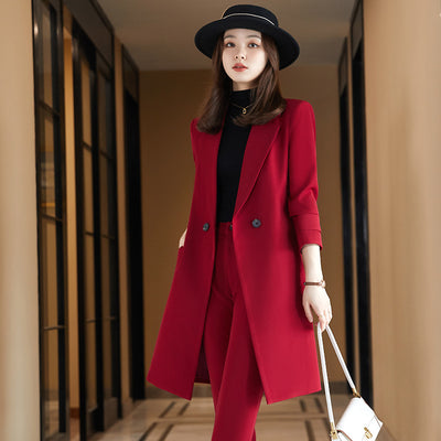 Blazer Ejecutivo Largo para Mujer - Abrigo Tipo Trench Profesional - Image 6