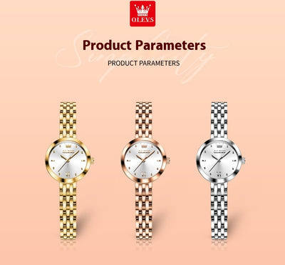 Reloj de Cuarzo Resistente al Agua para Mujer - Diseño Elegante y Simple - Image 14